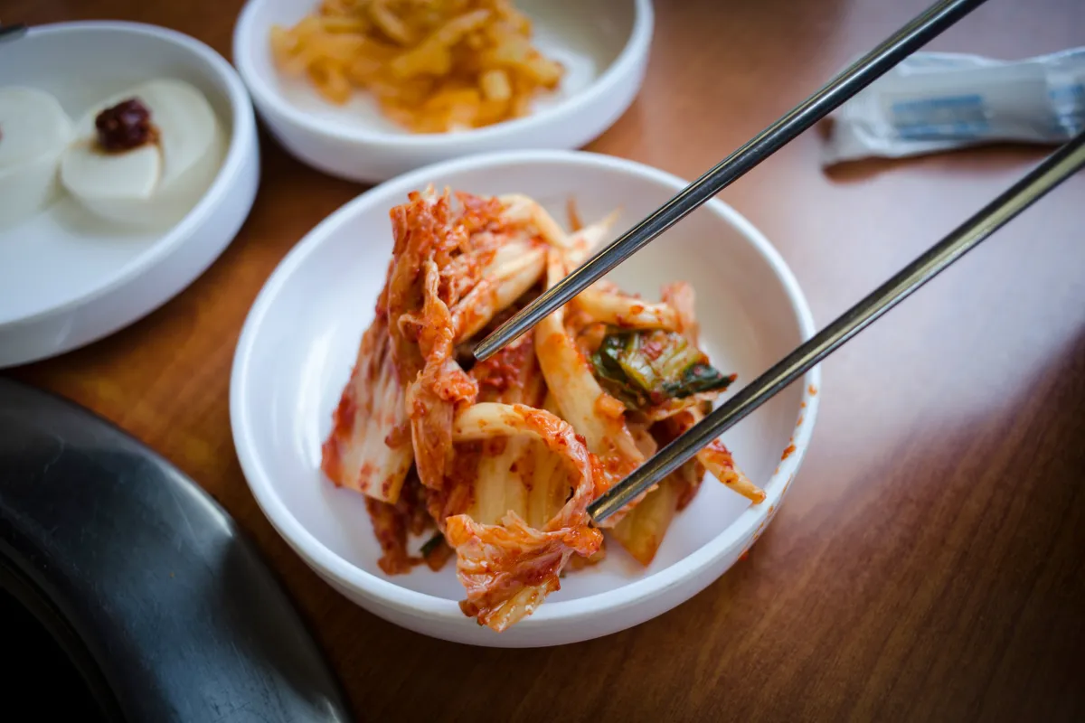 Kimchi (Korean Fermented Napa Cabbage)